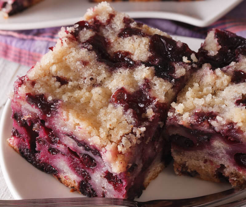 Gluten Free Blueberry Buckle