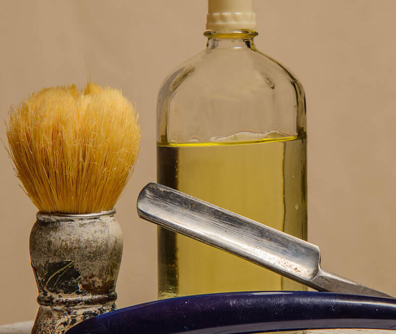 Homemade Aftershave with Essential Oils for Men