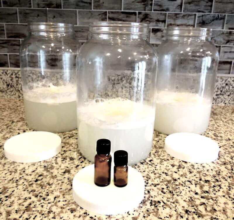 3 homemade natural laundry detergent