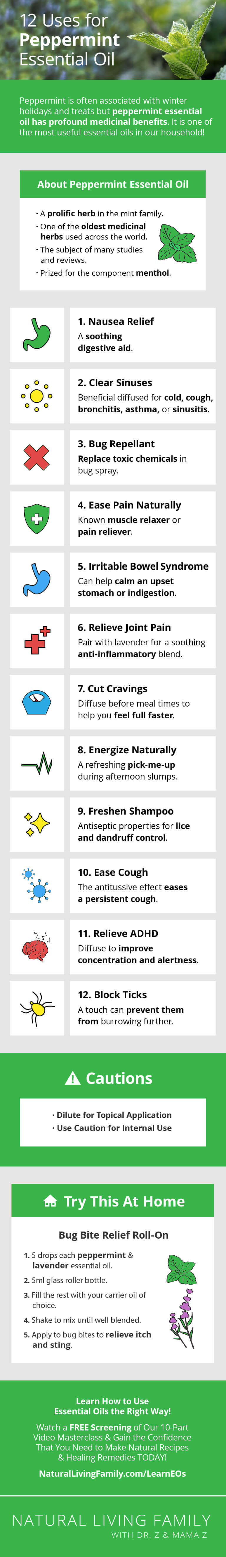 12 Uses For Peppermint Essential Oil