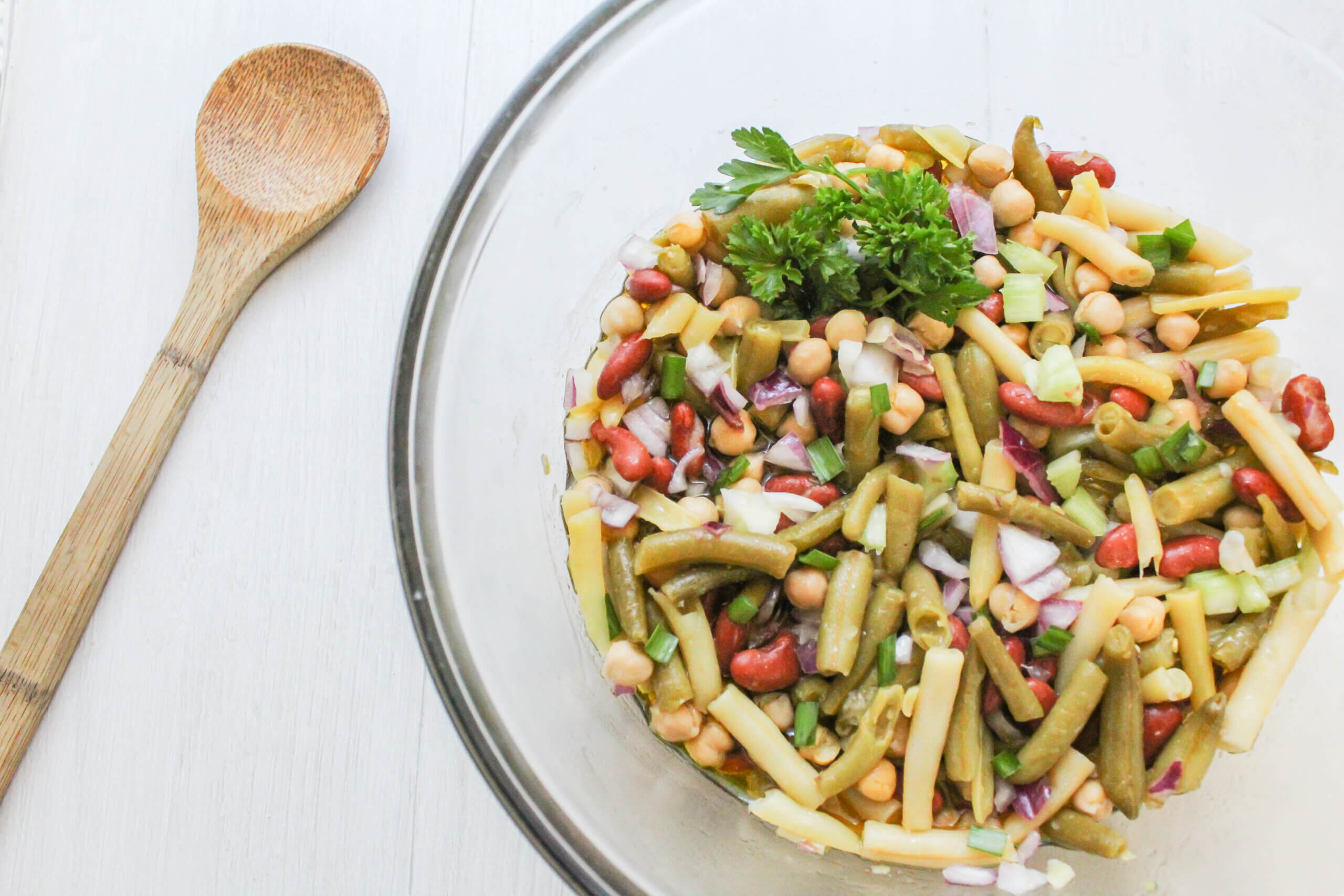 4 Bean Salad With a Twist: A Healthy, Fresh Side Dish!