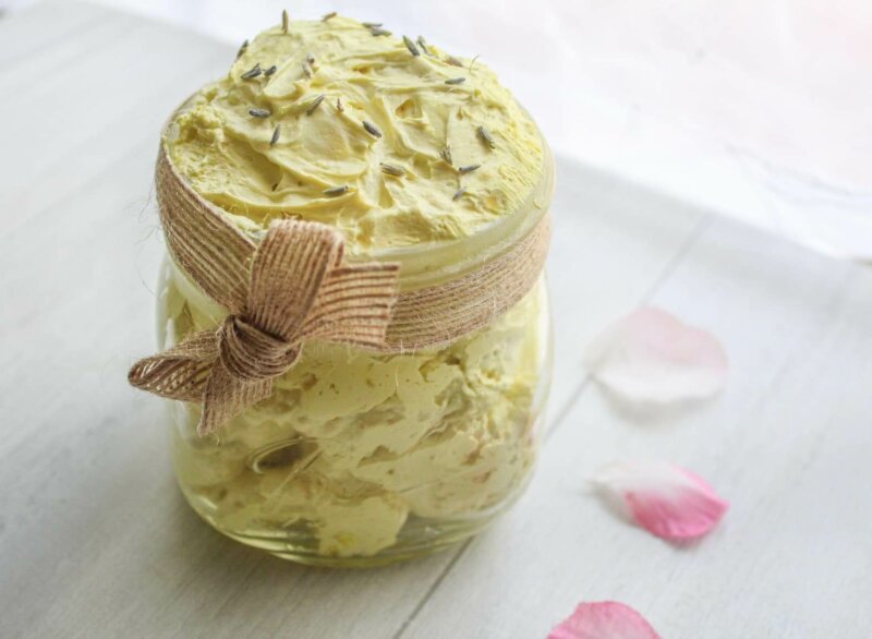 Whipped Body Butter Recipe with Essential Oils