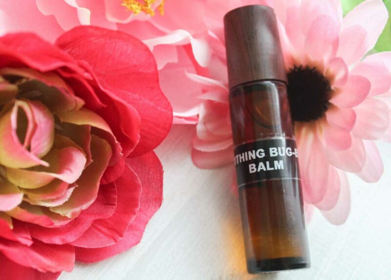 The Soothing Bug Bite Balm and Itch Relief Roll-On for Homemade Teacher Gift Basket